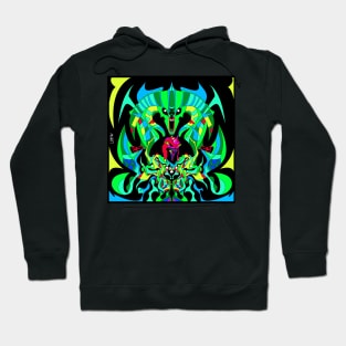 the night of the orc monsters the nazgul and balrog ecopop art Hoodie